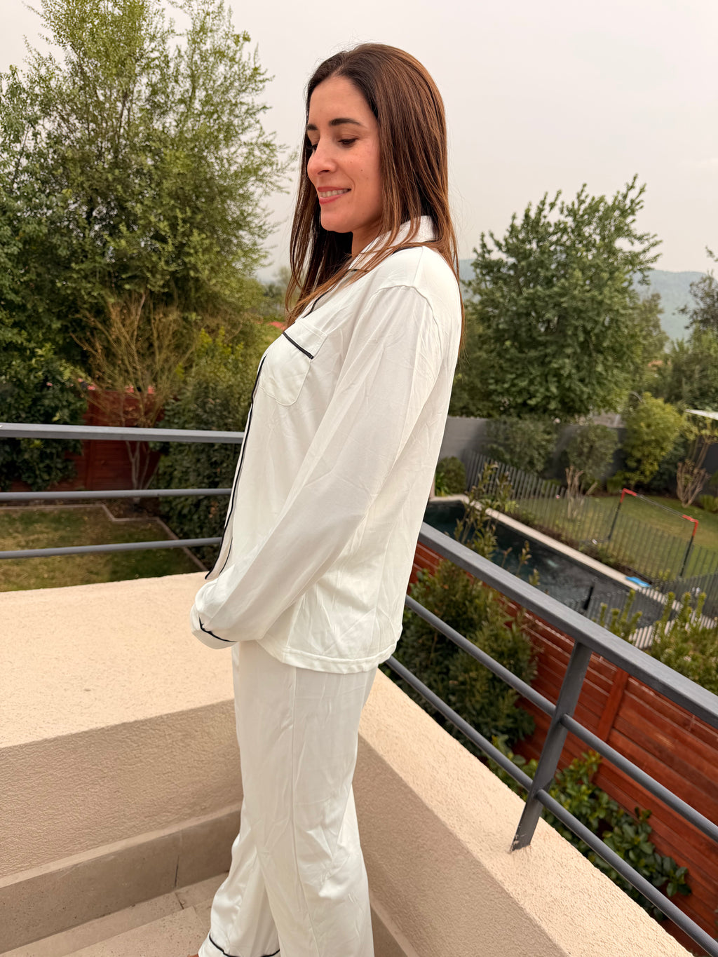 Pijama Siena White